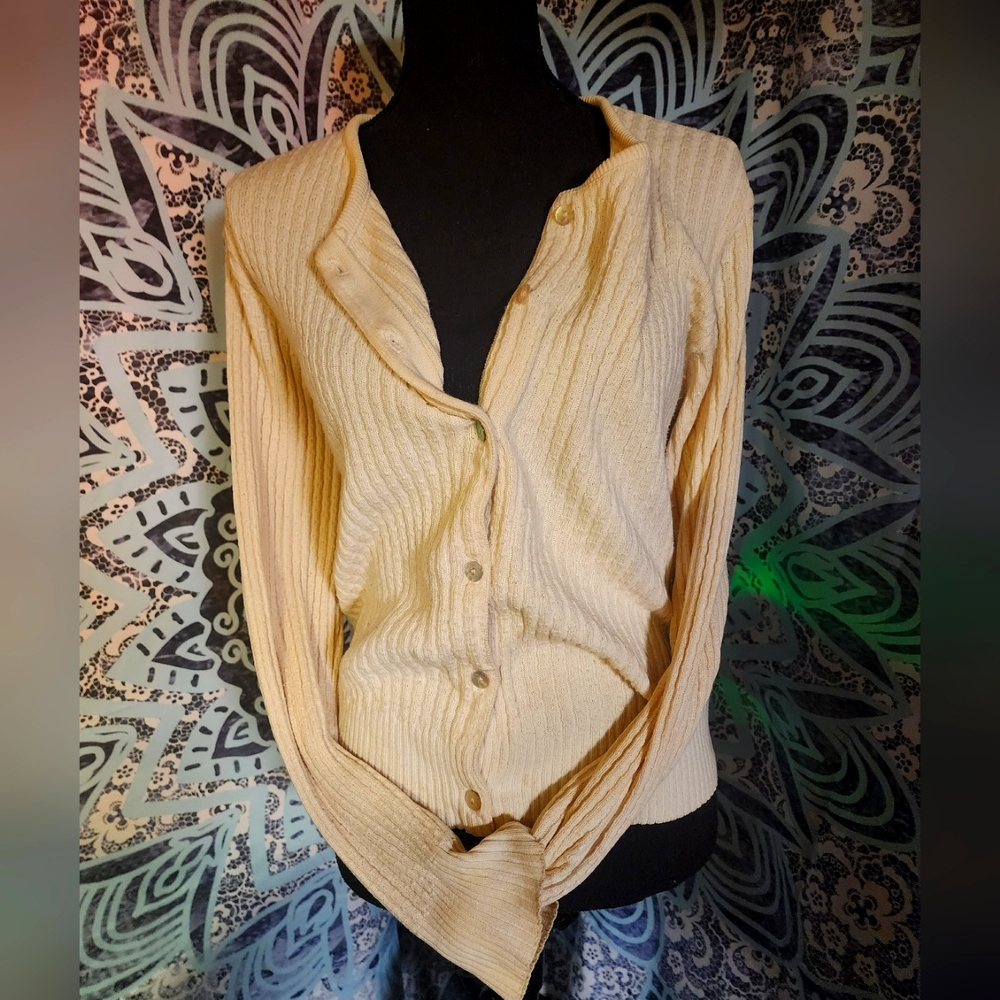 Vintage Sostanza button up sweater
